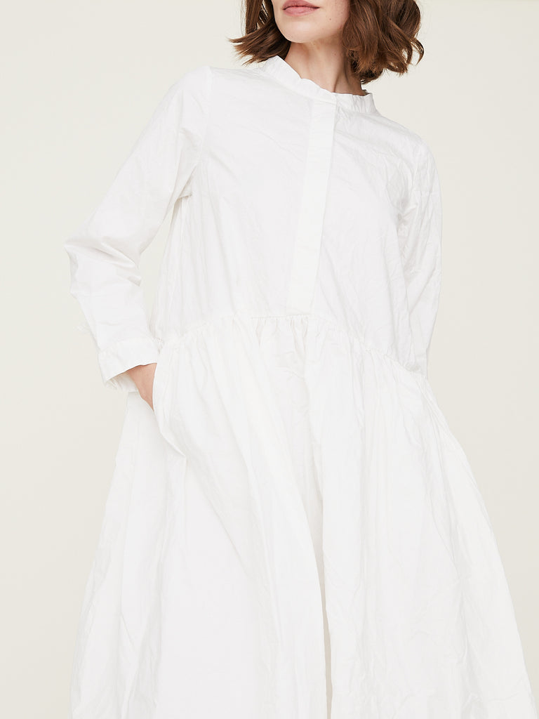 Bergfabel Farmer Dress in White