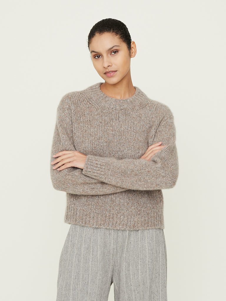 Boboutic Meta Sweater in Grey Pink