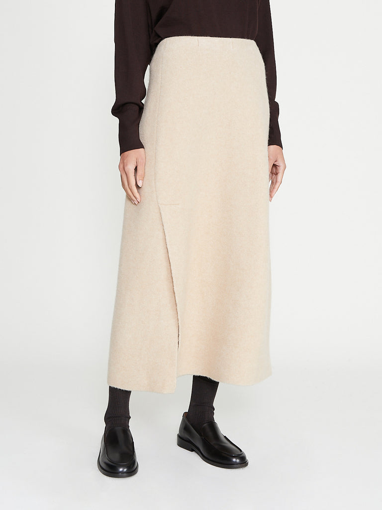 Boboutic - Light and Dark (Caresse) Skirt in Albino