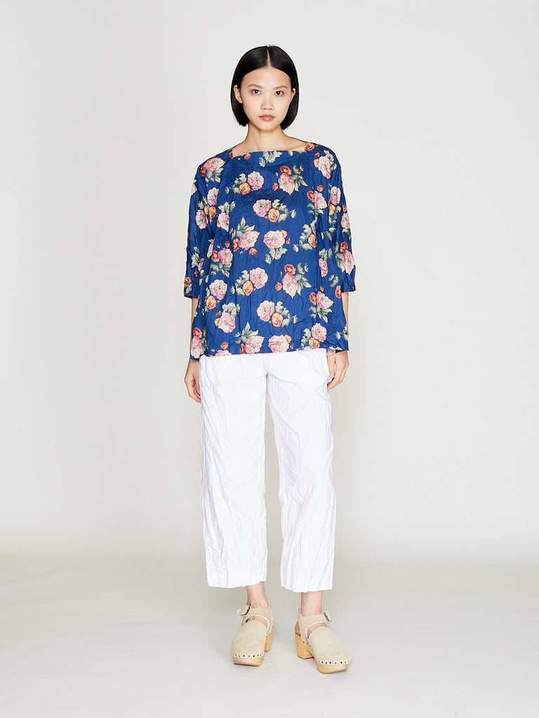 Daniela Gregis - Camicia Shirt Newpride H.65 Lavata in Red Flowers 2