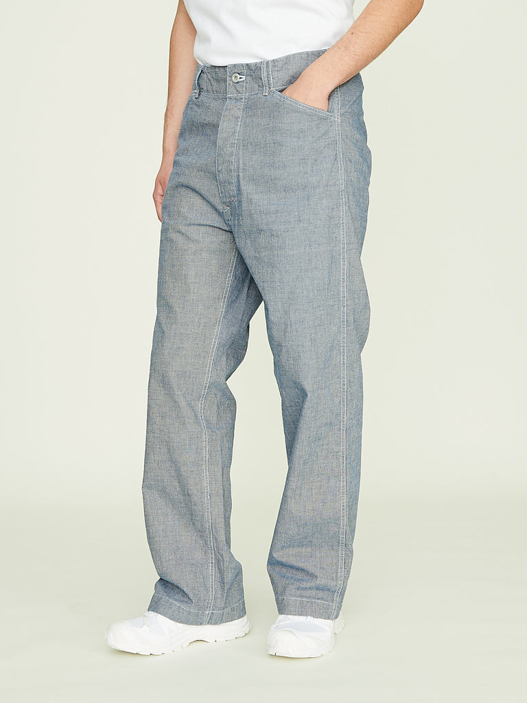 Chimala - Unisex Work Trousers in Pin Check