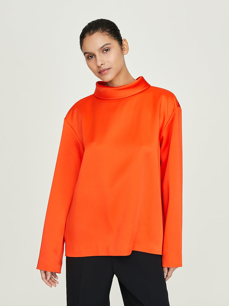 Carven Long Sleeved Blouse in Jasper