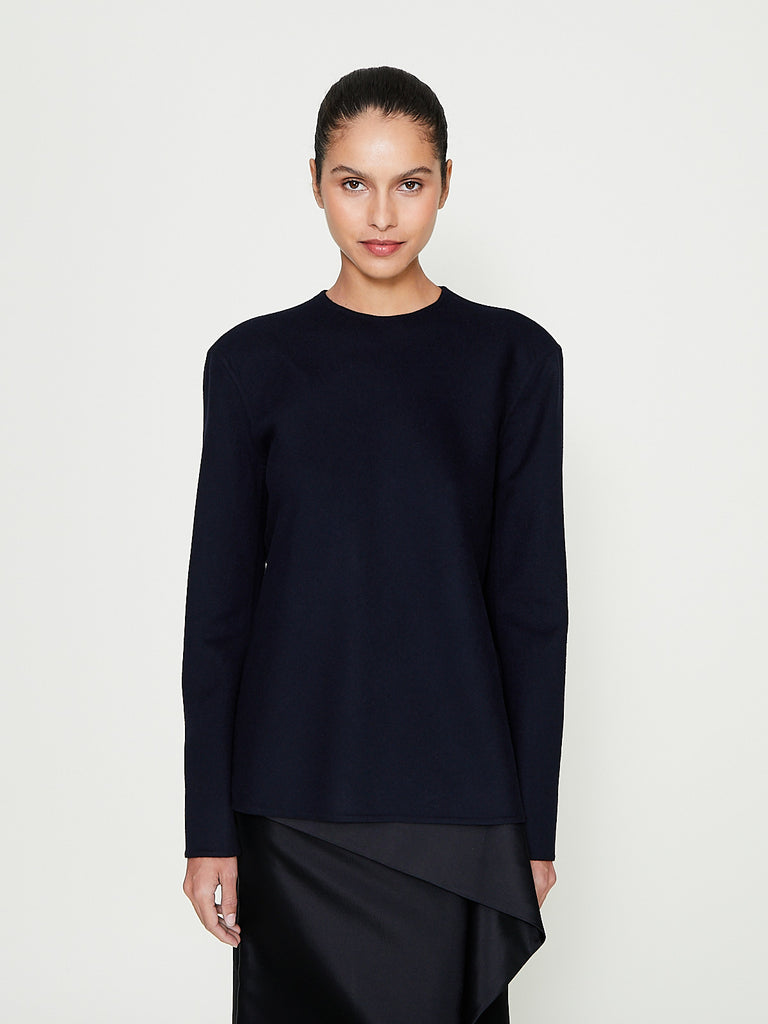 Carven - Shift Top in Midnight