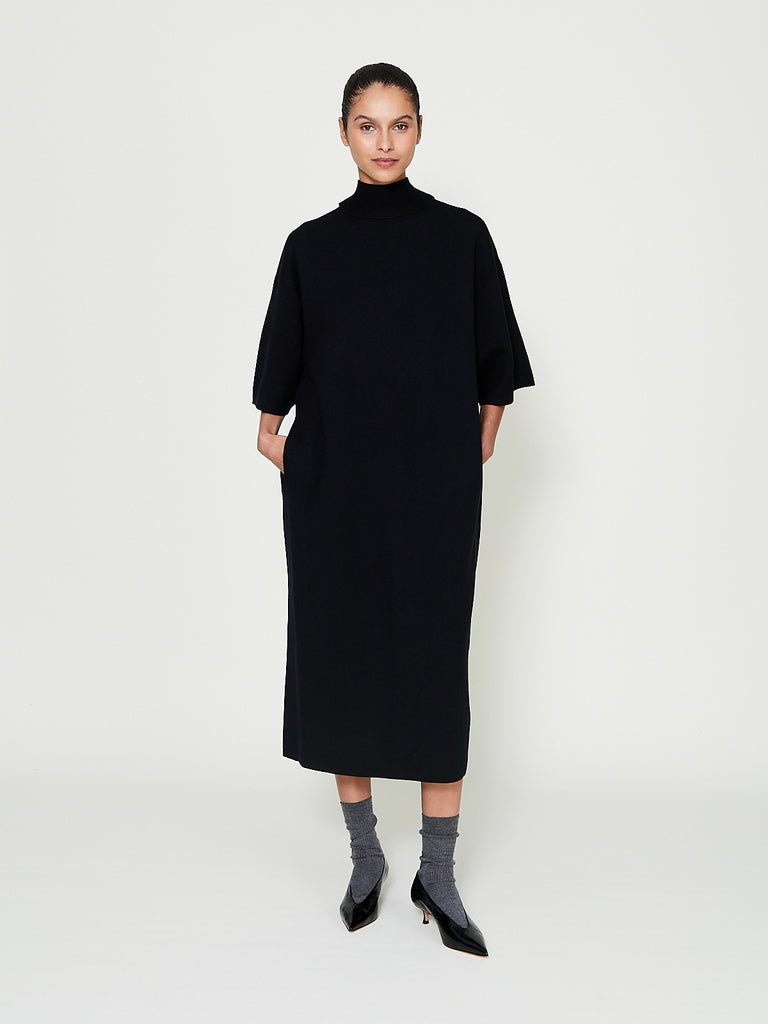 Carven - Scarf Dress in Black