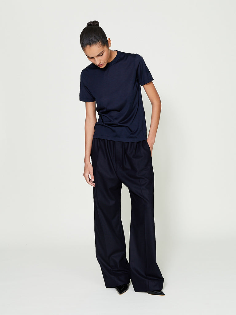 Carven - Pull-On Trousers in Midnight
