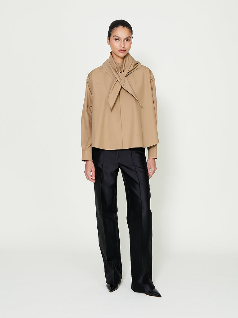 Carven - Tailored Trouser in Deep Black