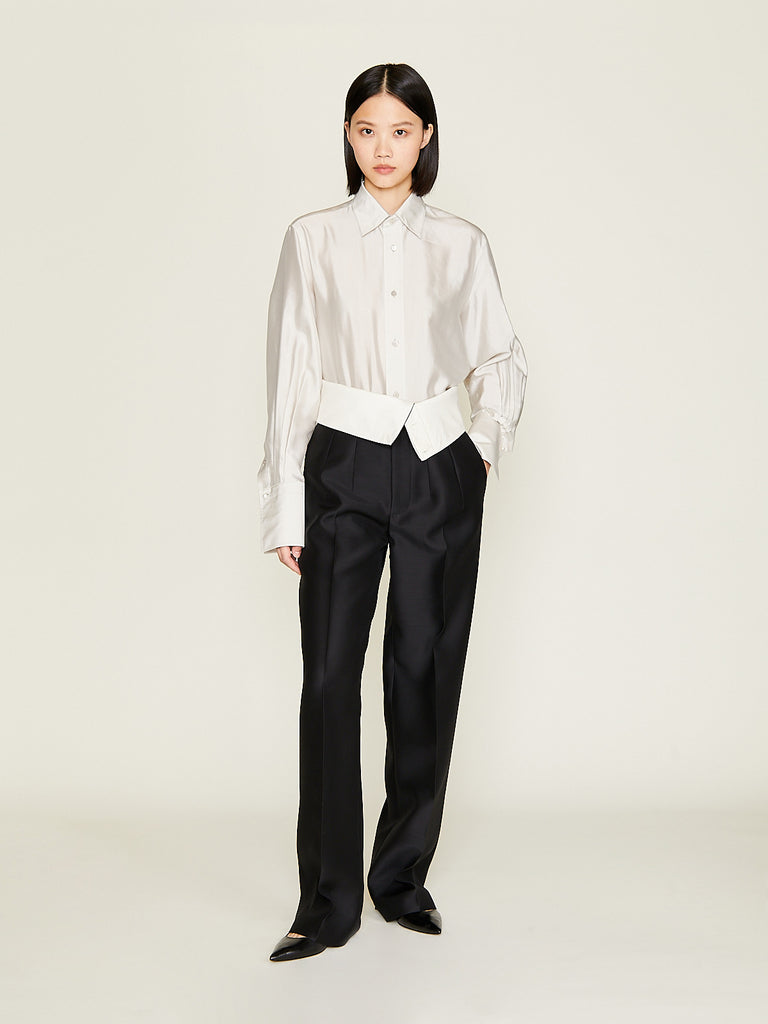 Carven - Orchid Trousers in Deep Black