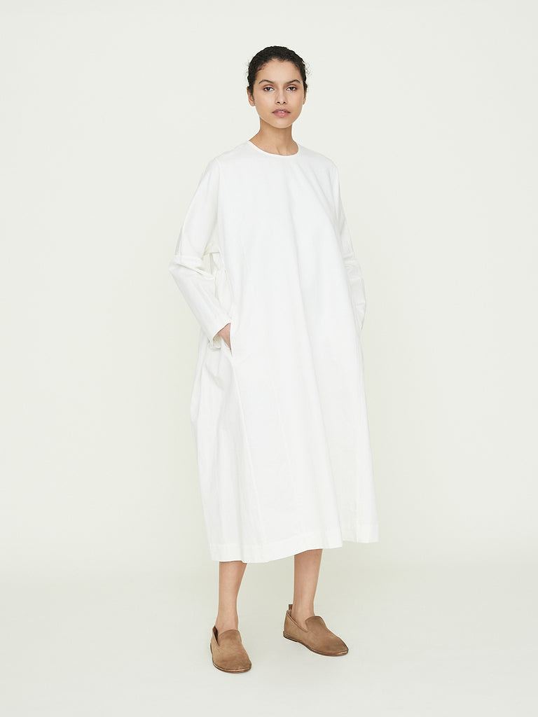 Casey Casey Pyj Rouch Dress in White