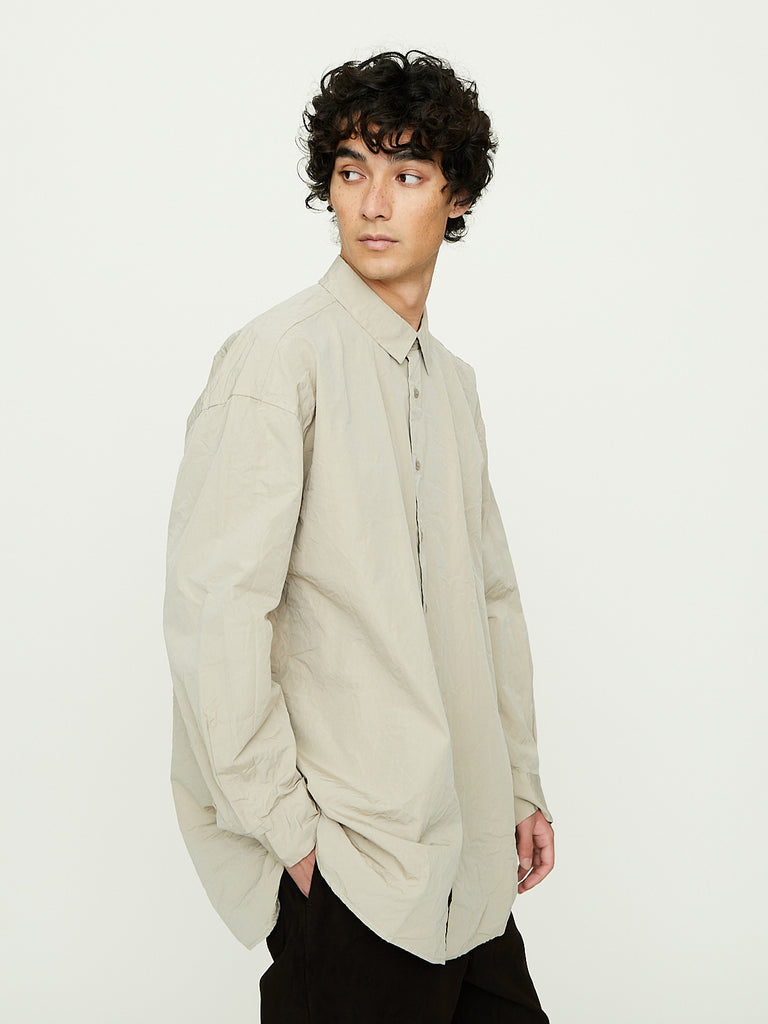 Casey Casey - Hamnet Shirt Paper Cot in Beige