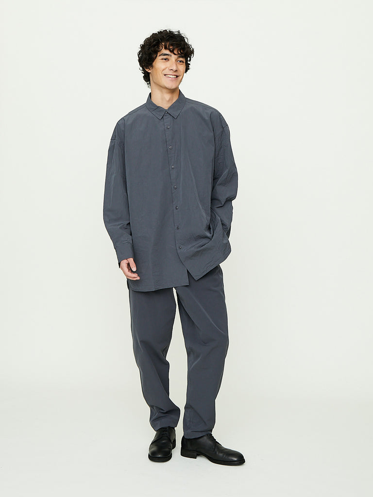 Casey Casey - Mili Hiroshi Pant Double Cot in Blu Skull