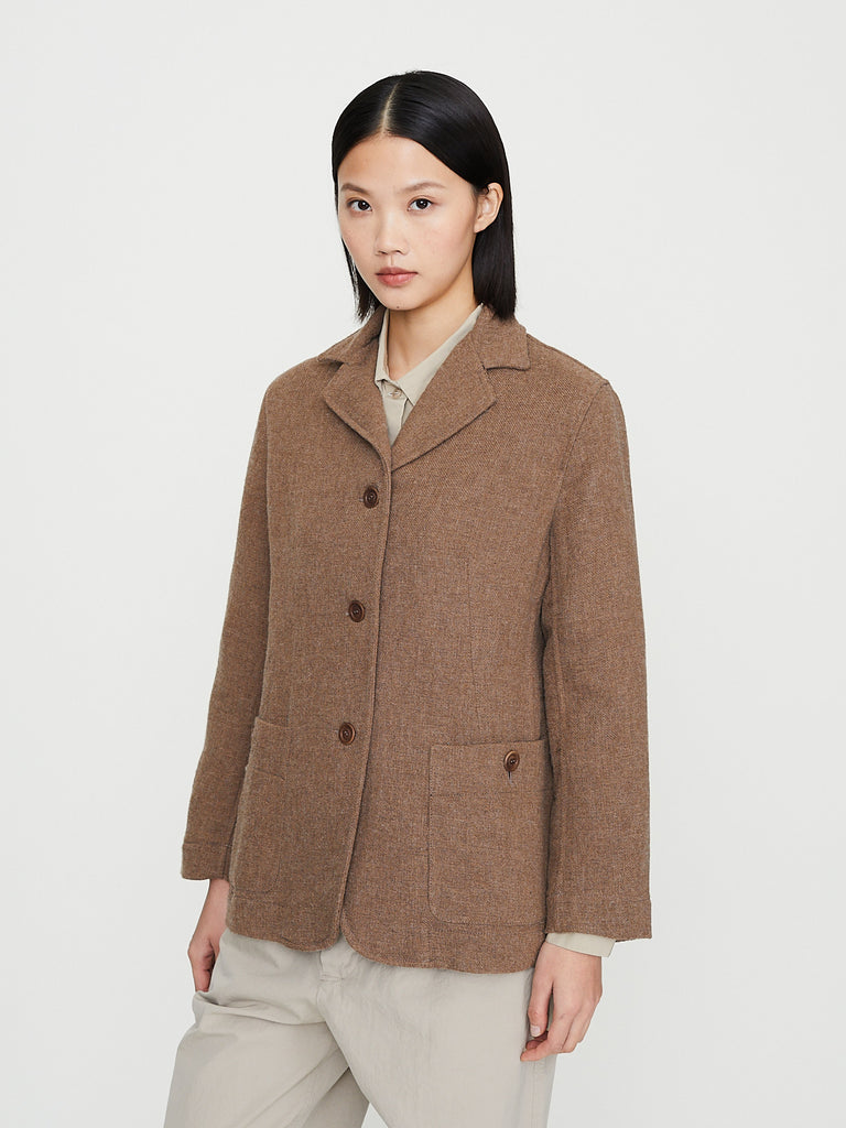 Casey Casey - Vallee Jacket Grainy in Latte