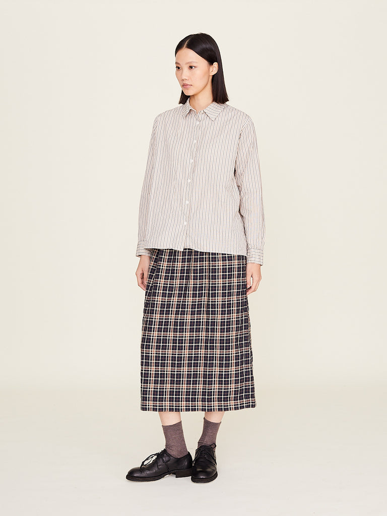 Casey Casey Orsan - Simple Skirt Check in Check