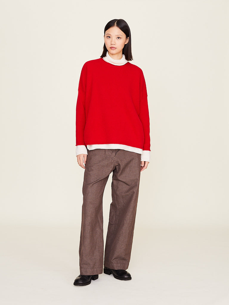 Casey Casey - Orsan Jumper Softy Cash in Red