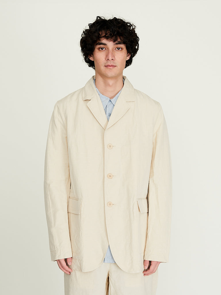 Casey Casey - March Jacket Rugger 1 in Ivory