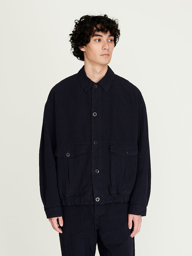 Casey Casey - Montreuil Blouson Rugger 2 in Black