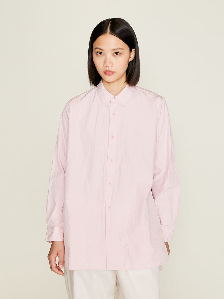 Casey Casey - Clothilde Shirt Paper Cotton in Pink