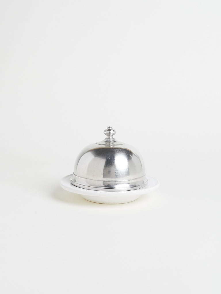 Cosi Tabellini - Convivio Pewter & Ceramic Butter Dome