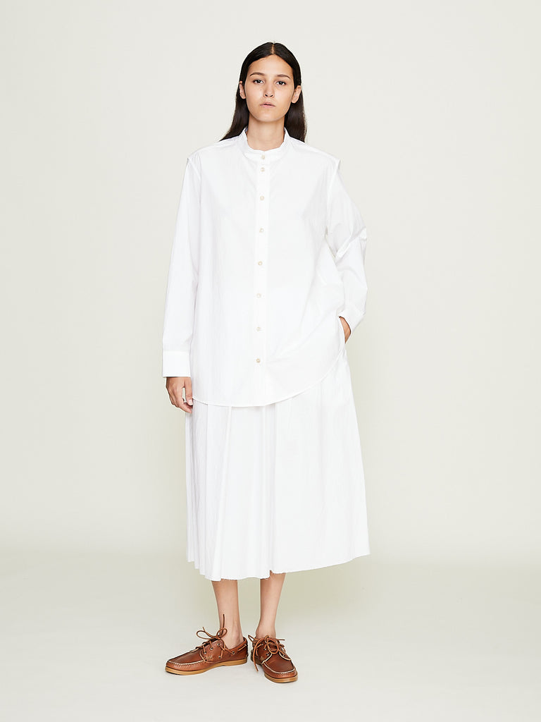 Cloth.Work - Cotton Skirt in White