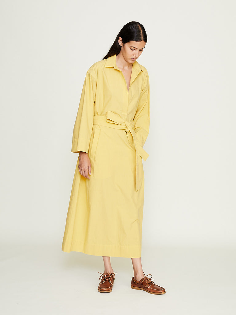 Cloth.Work - Cotton Artist Dress in Yellow