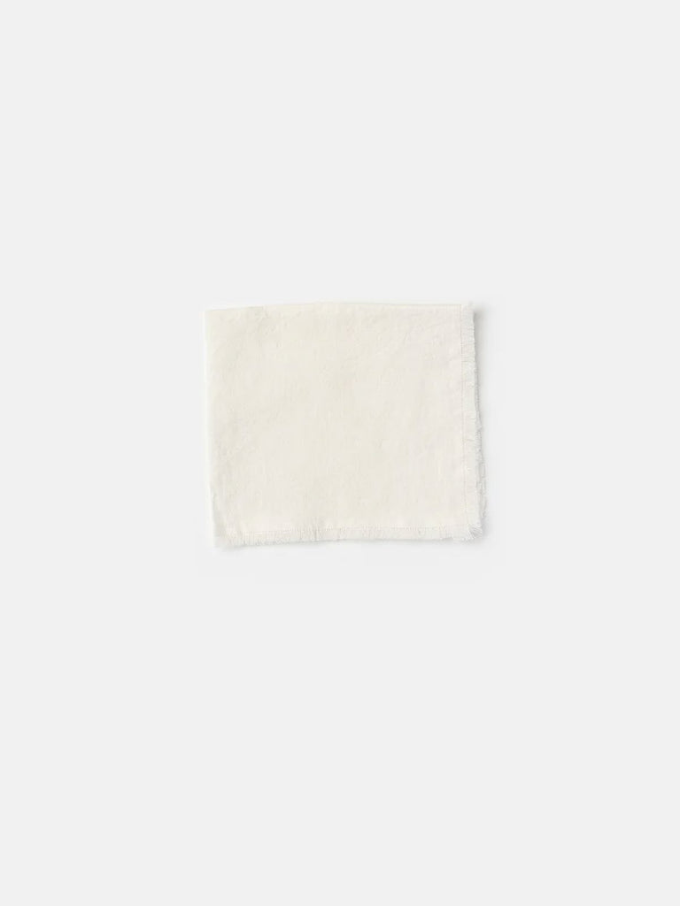 Chiarastella Cattana Galia Napkin in Bianco