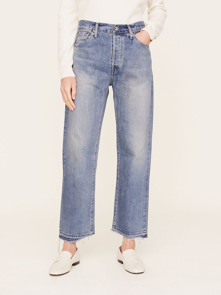 Le Monde Béryl Soft Loafer with Placket in Ecru
