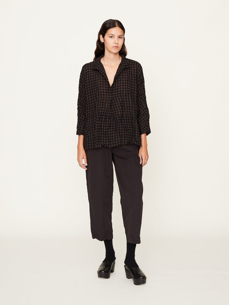 Daniela Gregis - Camicia Shirt 20.07.06 Manica Lunga Lavata in Mix Brown