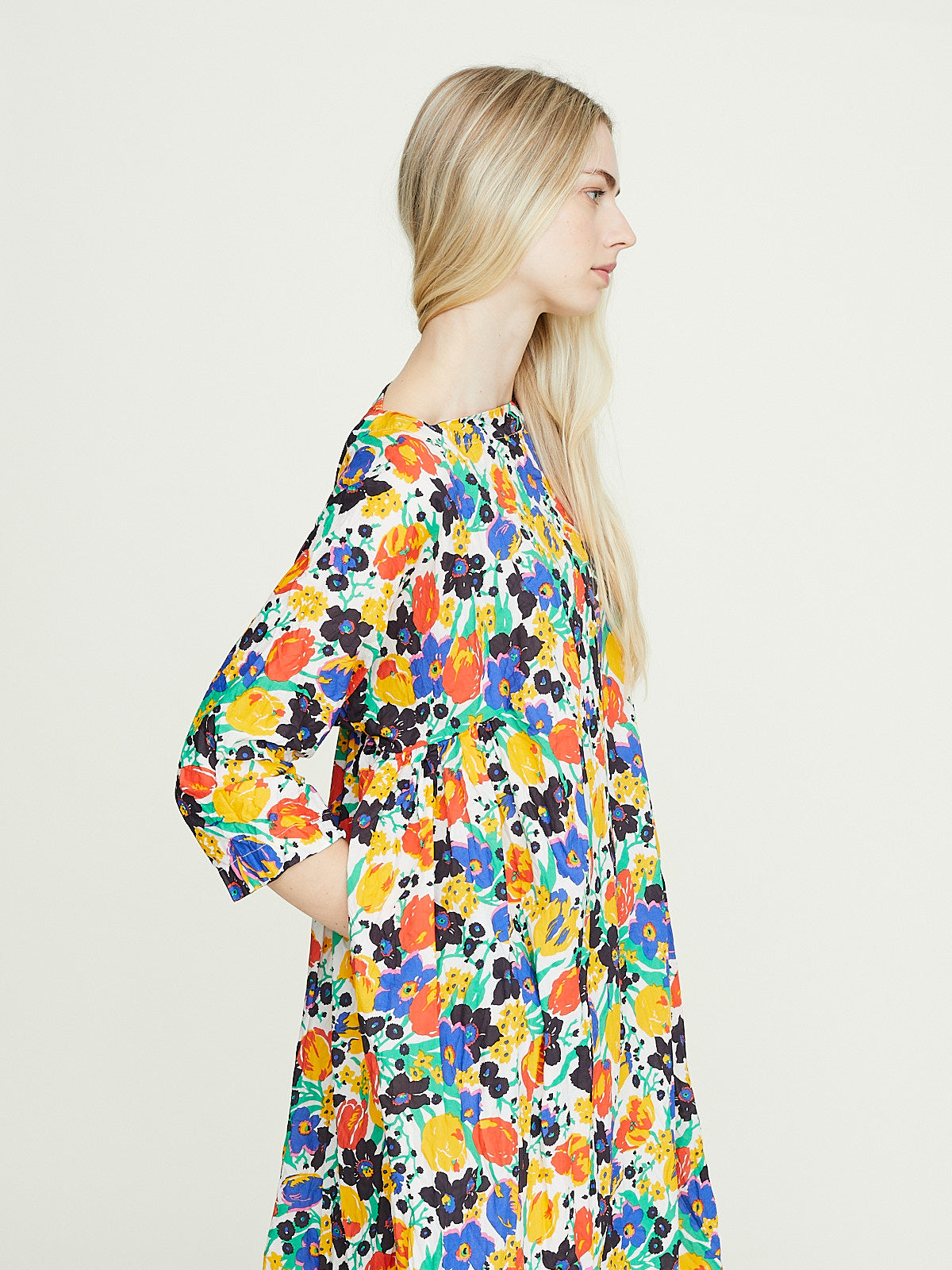 Haut En Coton à Fleurs Daniela Gregis – Style Liberty, Presque Neuf !