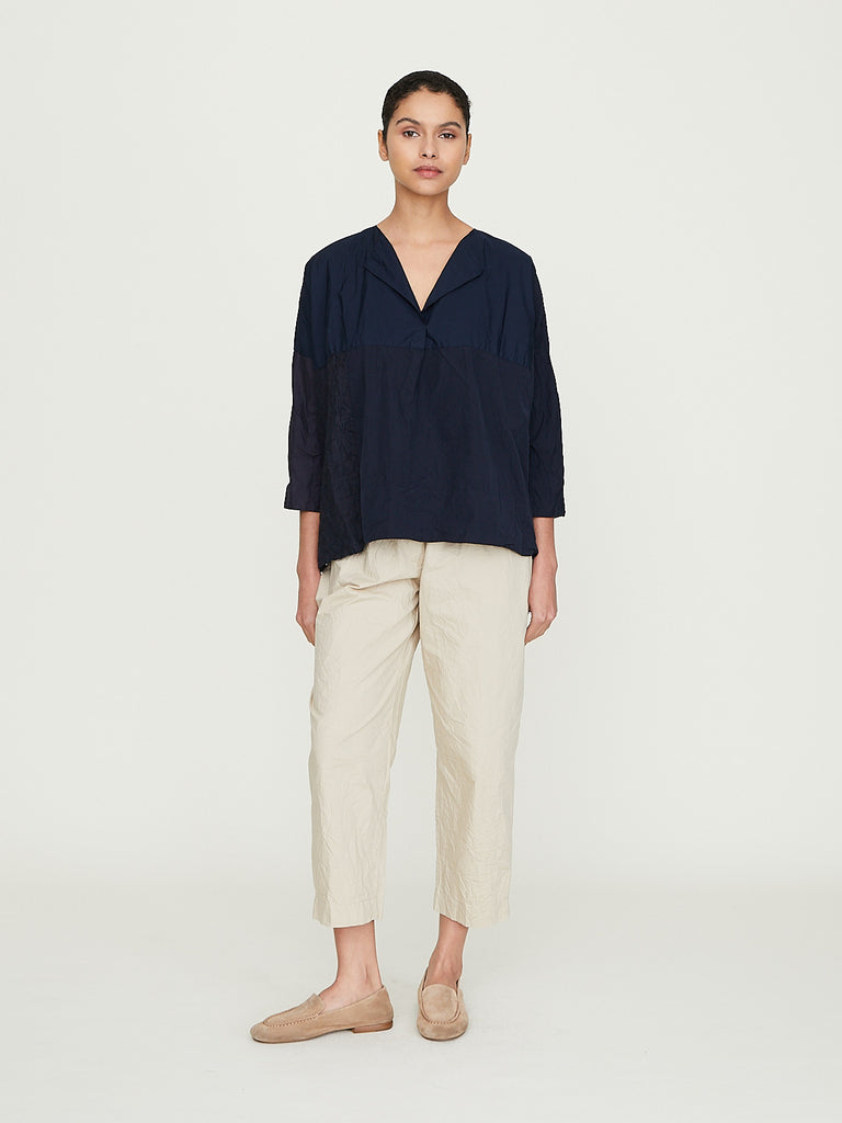 Daniela Gregis Camicia Shirt 20.07.2024 Lavata in Navy Blue