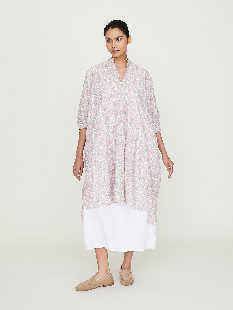 Daniela Gregis Camicione Shirt Kora Medio Estate Lavato in Liberty Ocean 2