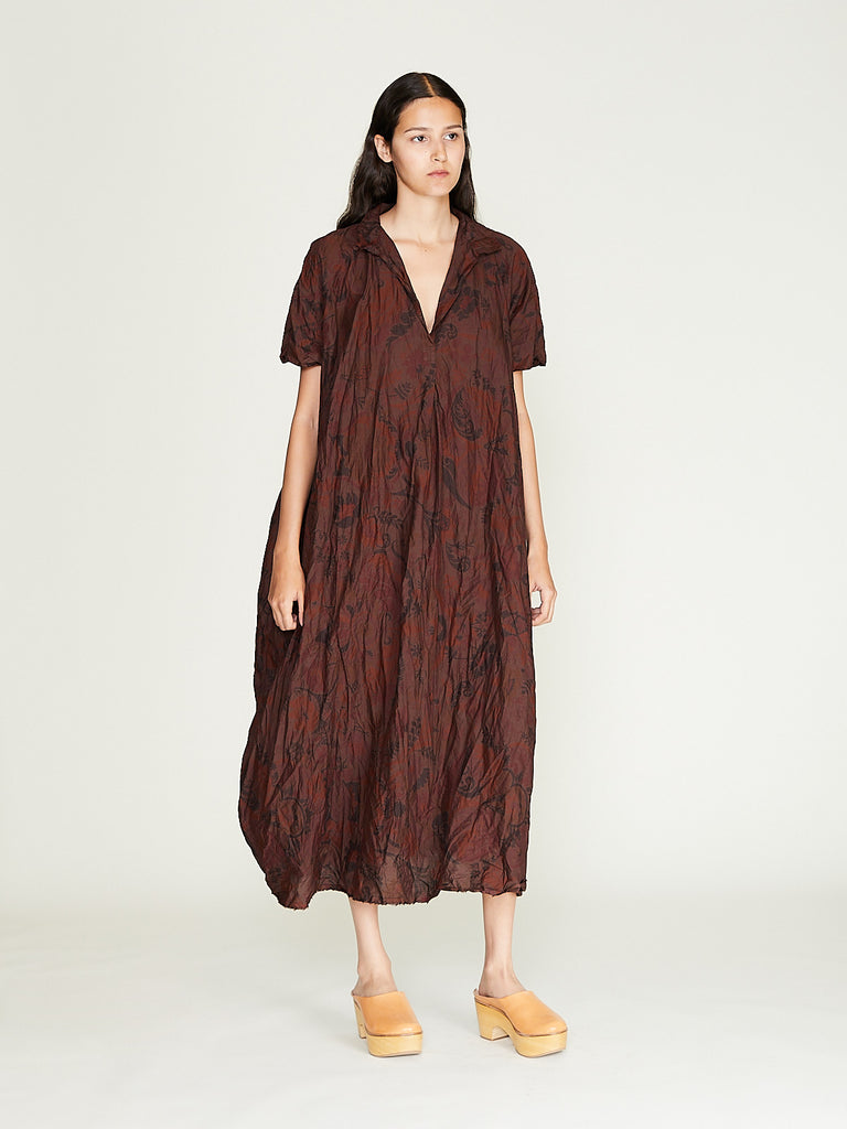Daniela Gregis - Abito Dress 20.07.06 Manichina Lavata in Dyed Khaki 3