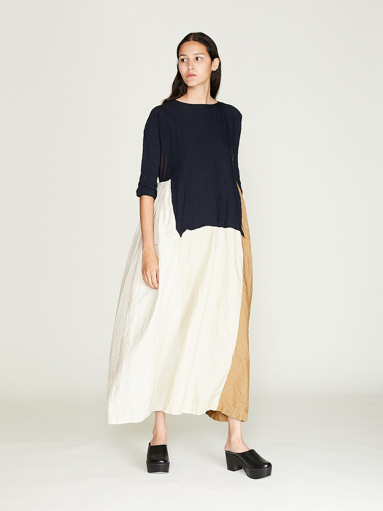Daniela Gregis - Abito Dress Nove Ptc 130 Lavato in Black Natural