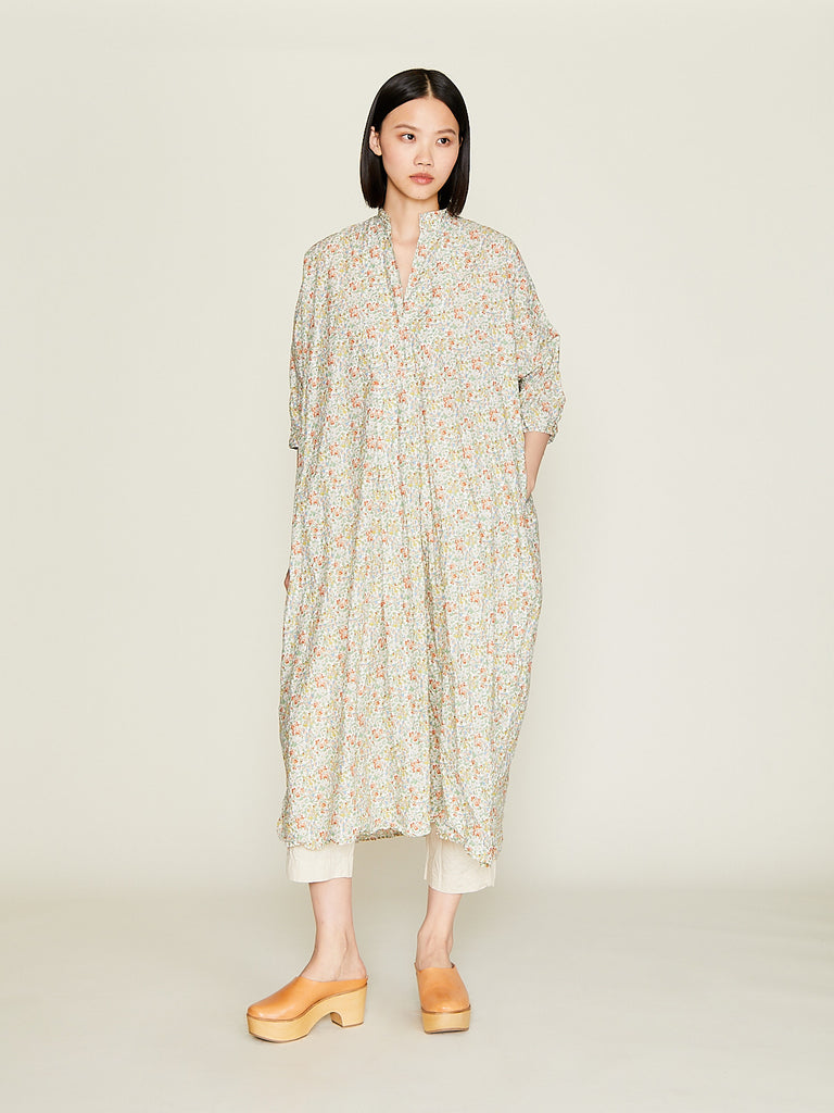Daniela Gregis - Camicione Shirt Kora Medio 115 Lavato in Small Flowers 3
