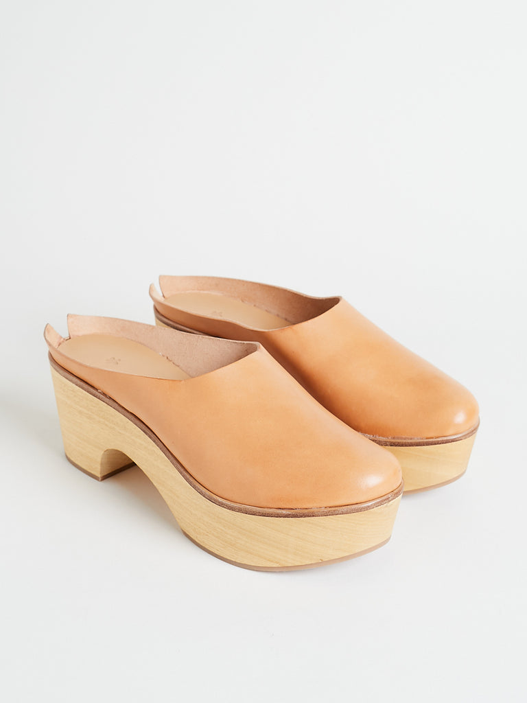 Daniela Gregis - Zoccolo Clog Sabot Basso Fondo in Leather