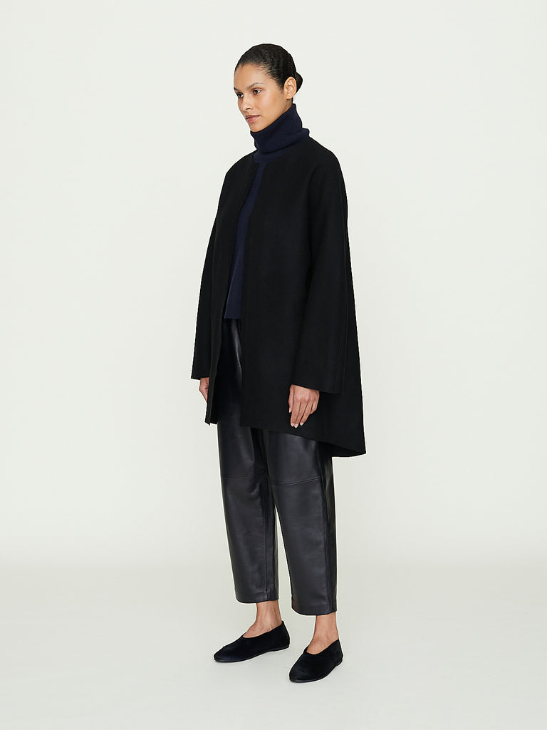 Dusan Big Cardigan Jacket in Black