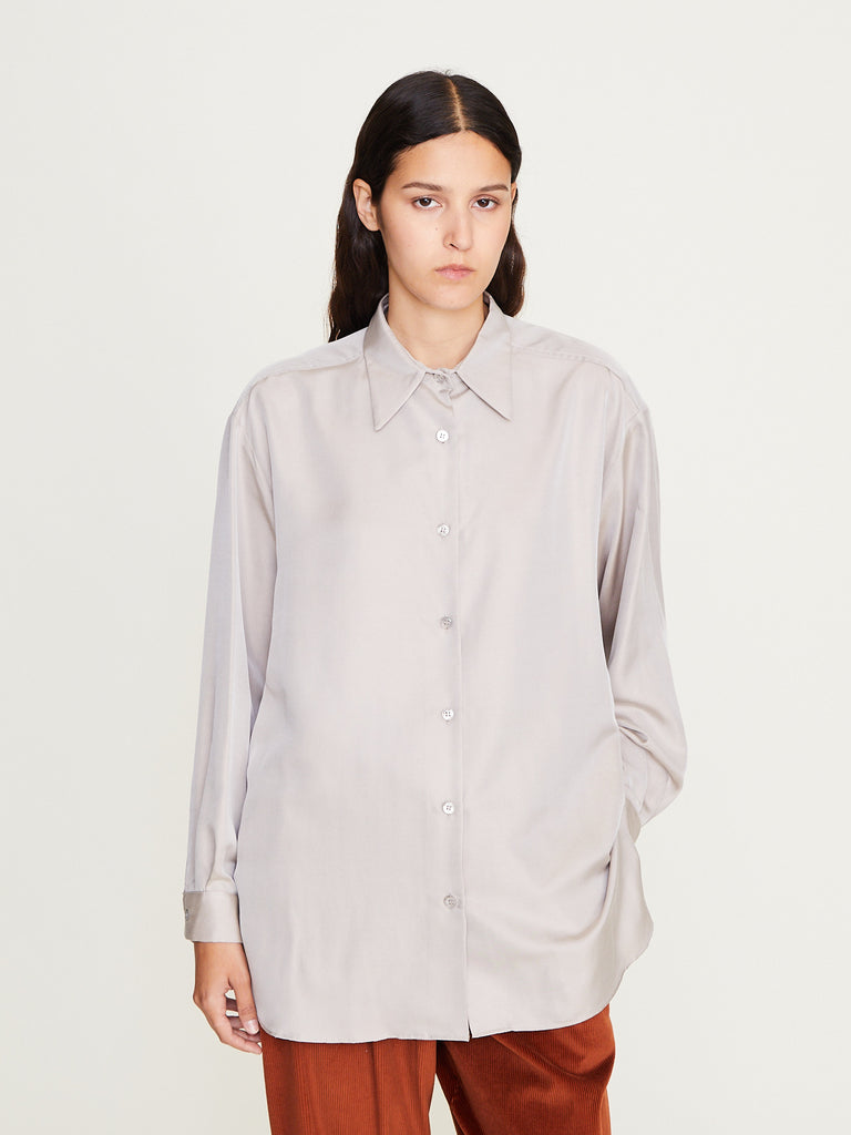 Dusan - Basic Shirt in Tortora