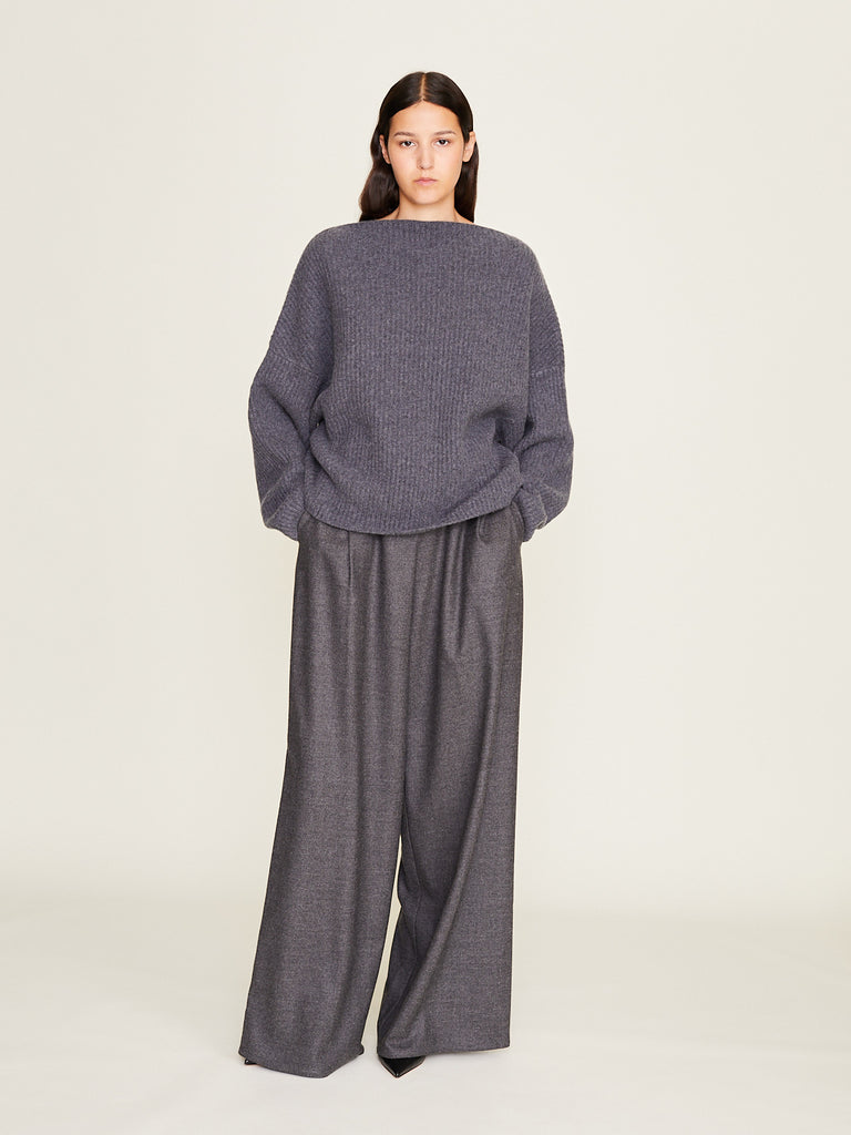 Dusan - Full Pants in Medium Grey