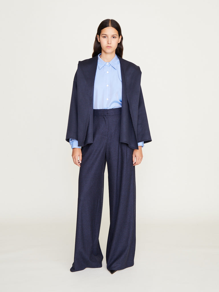 Dusan - Short Hooded Jacket in Anthacite
