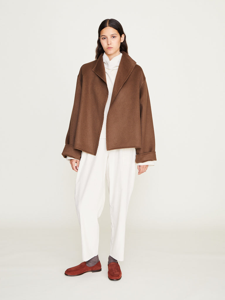 Dusan - Short Jacket in Tobacco