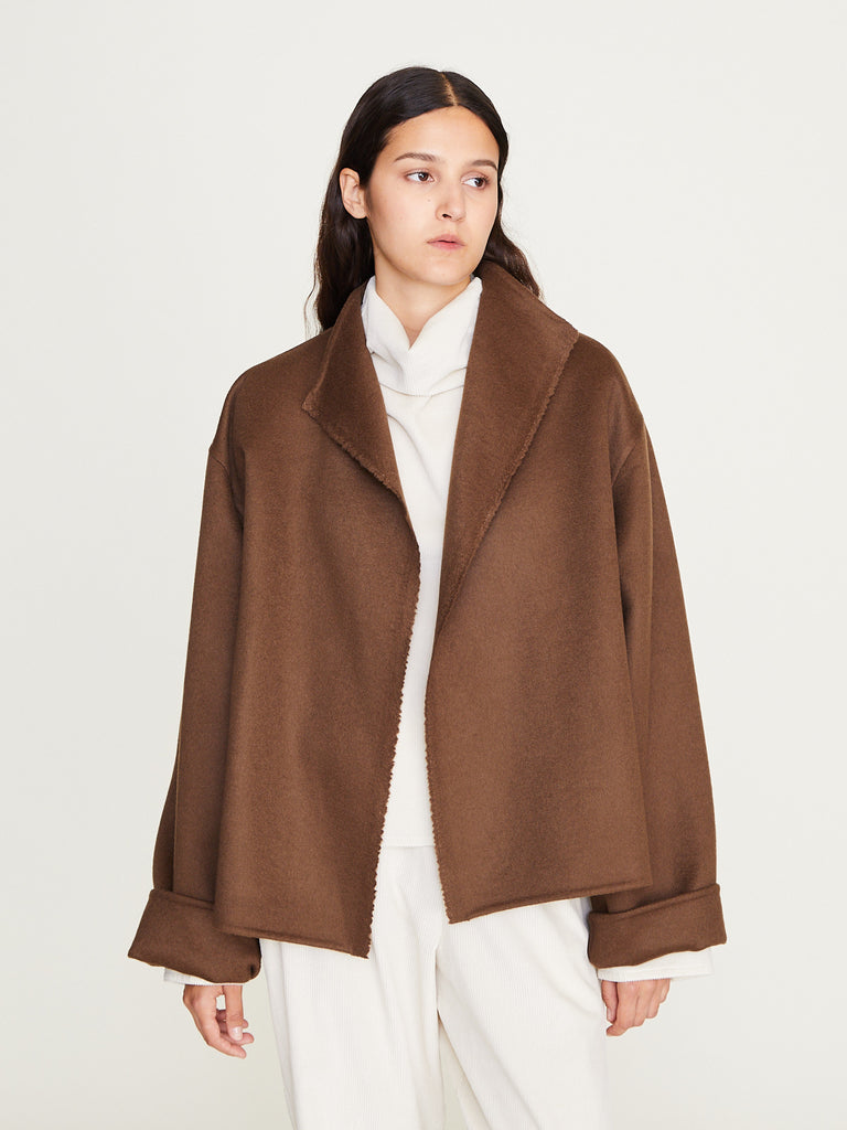 Dusan - Short Jacket in Tobacco