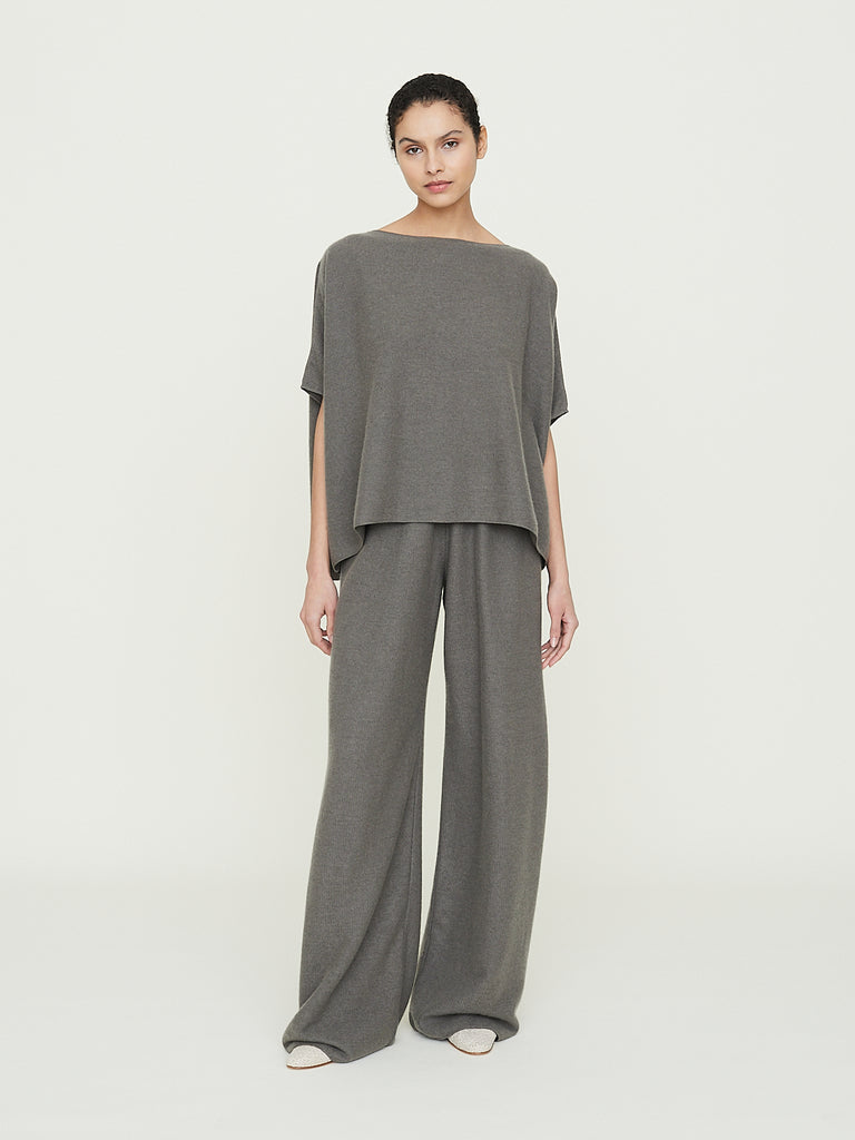 Dusan Knitted Pants in Fog