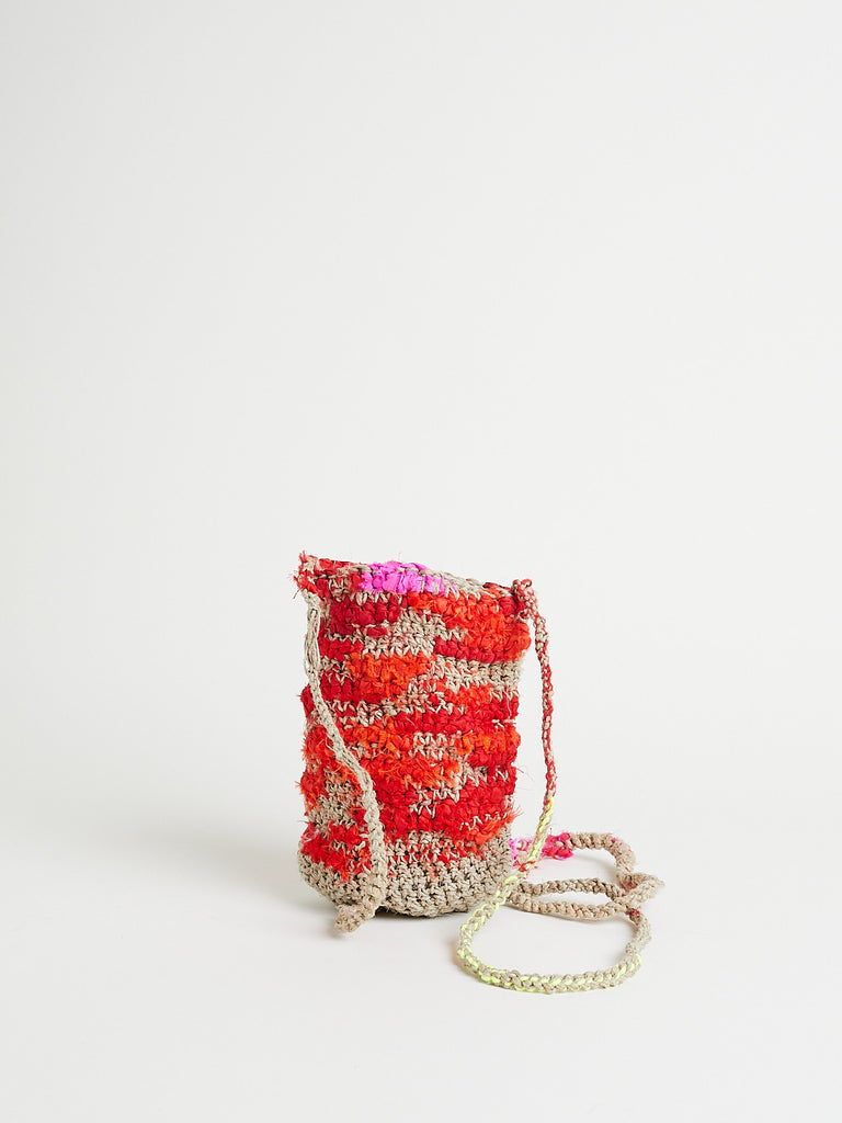 Daniela Gregis Borsa Crochet Bag Noce Rossa