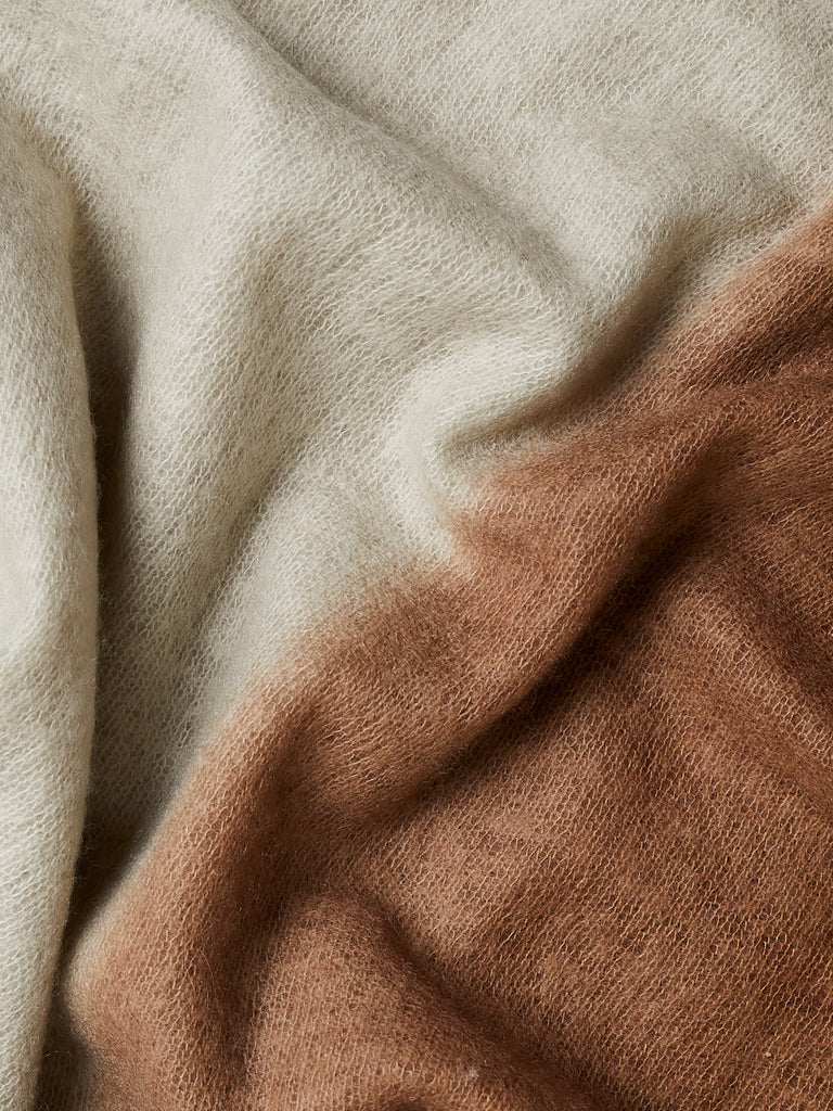 Denis Colomb - Fuzzy Feutre Two Tone in Fog & Camel