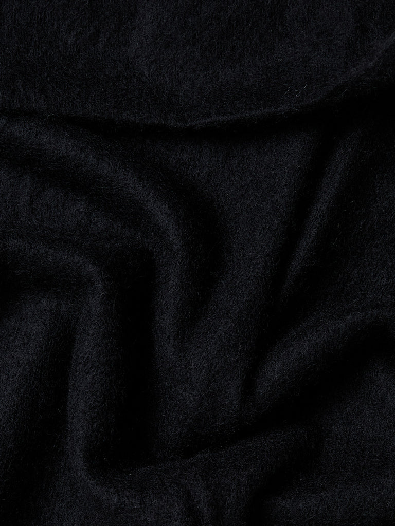 Denis Colomb - Fuzzy Feutre Shawl in Black