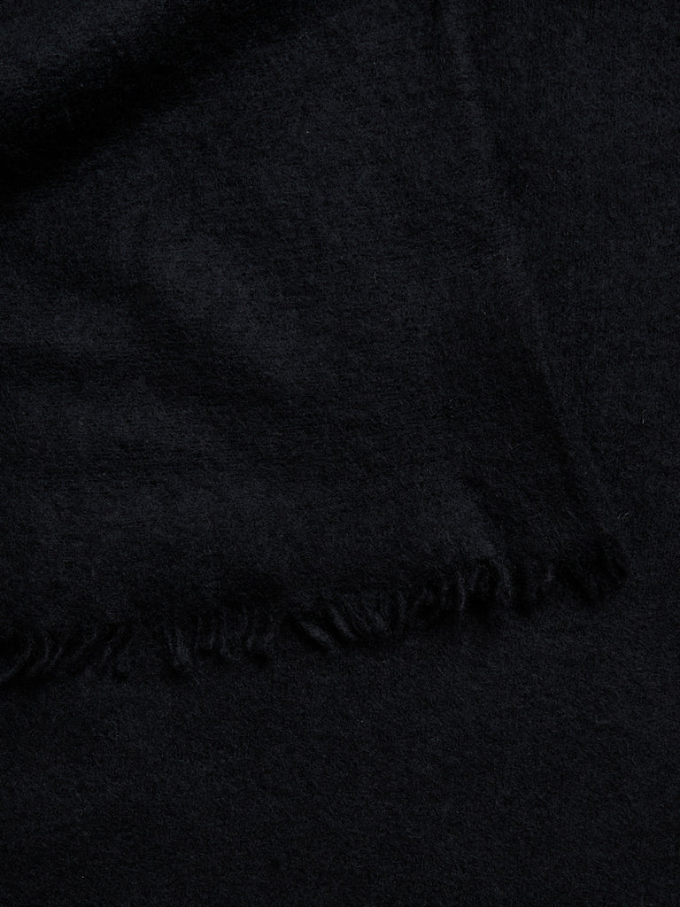 Denis Colomb - Fuzzy Feutre Shawl in Black