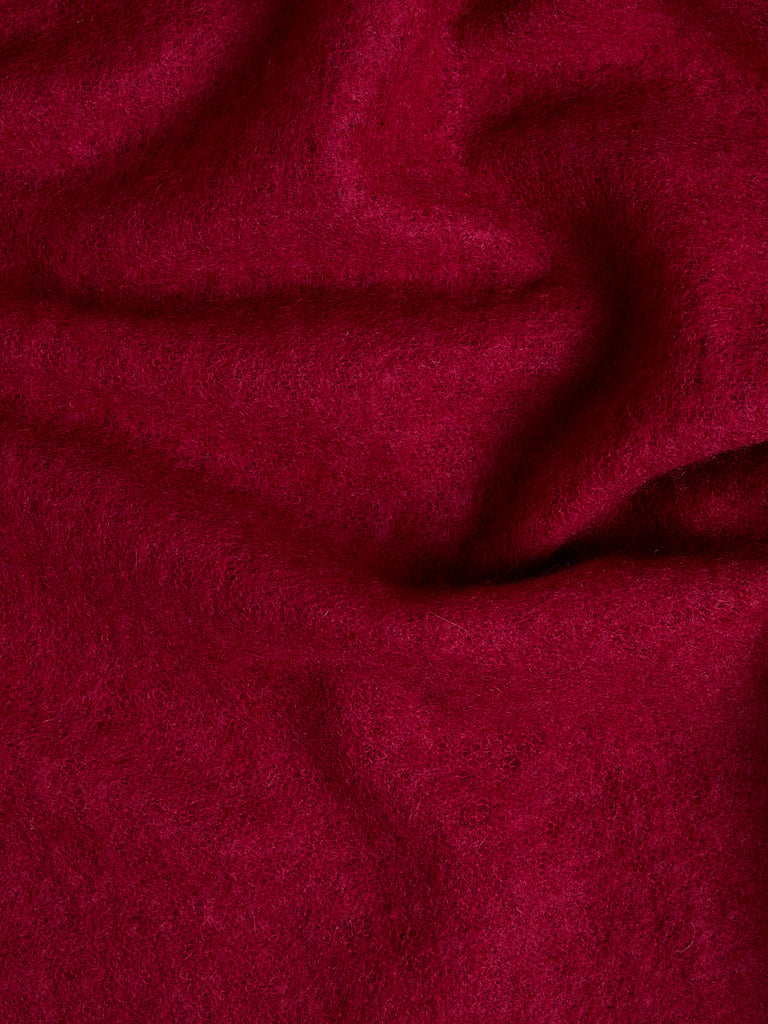 Denis Colomb - Fuzzy Feutre Shawl in Berry