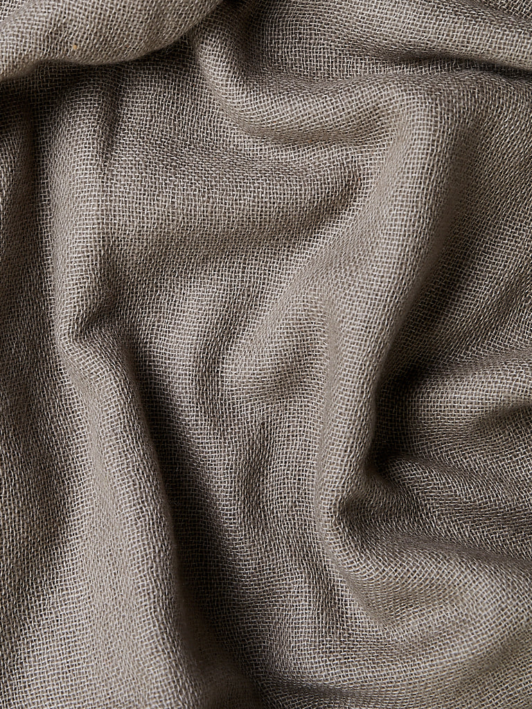 Denis Colomb Ring Stole in Taupe