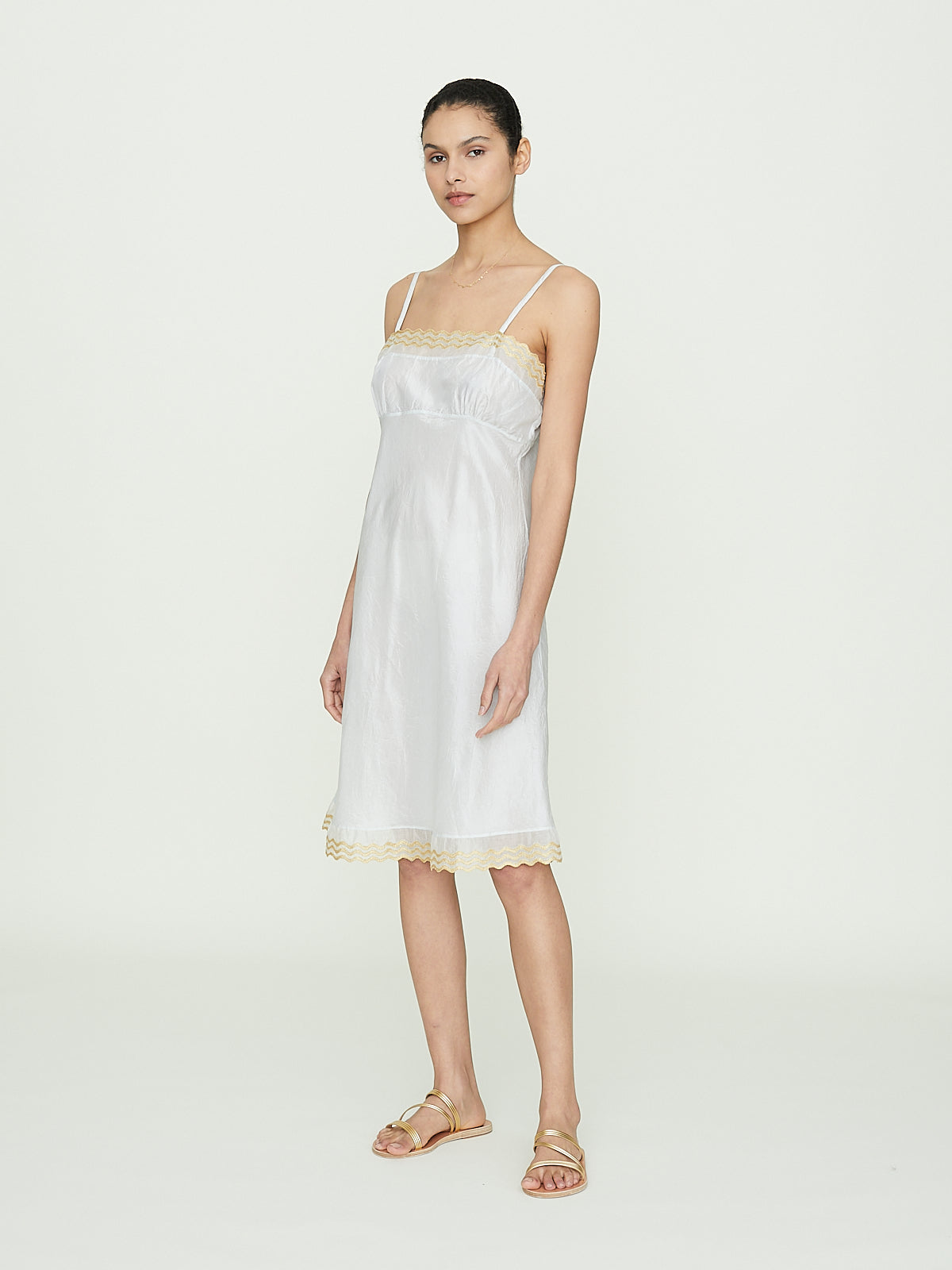 dosa silk slip dress Dosa Silk Midi Length Dress - Green Dresses, Clothing - WD823752