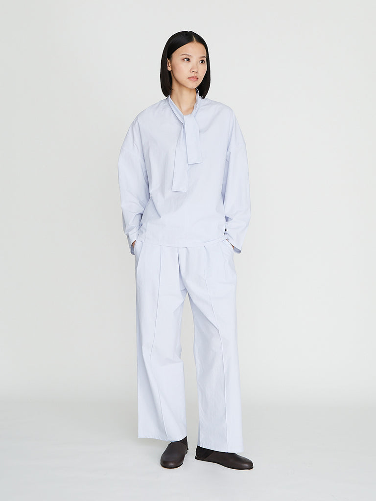 Eleph - Luce Pintuck Trouser in Light Blue