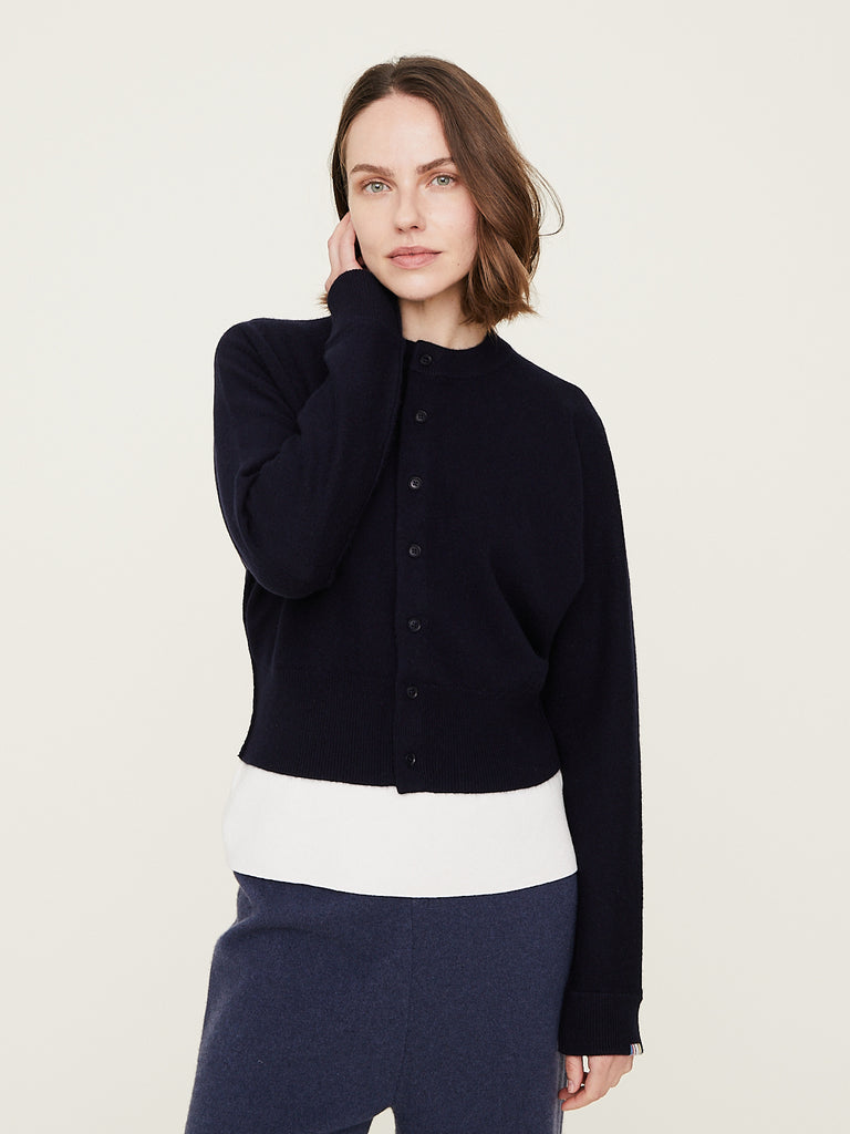 Extreme Cashmere No. 257 Blouson in Navy