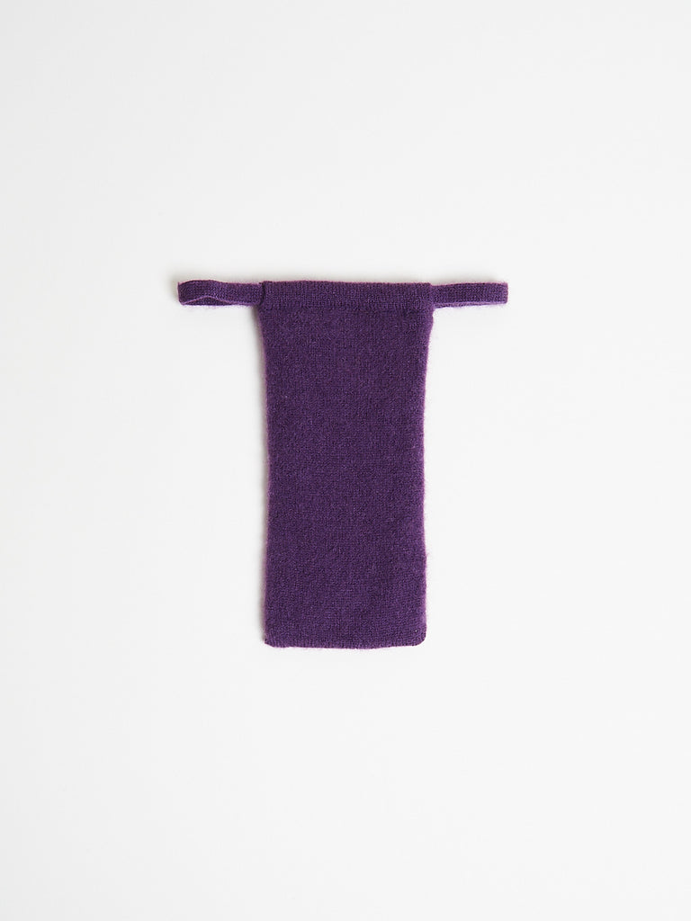 Frenckenberger - Cashmere Pouch in Purple